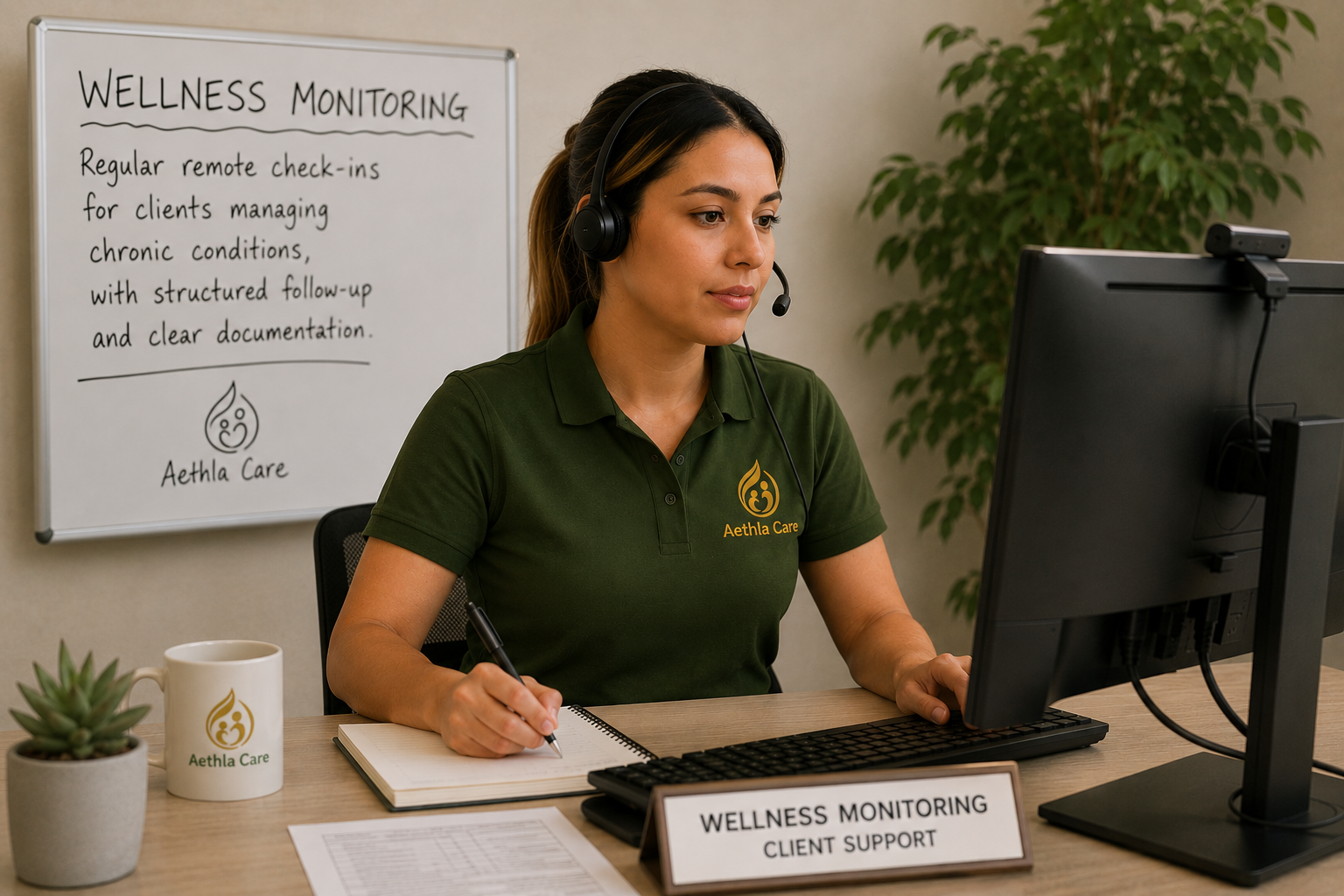 Telehealth Support Aethla Care Qatar